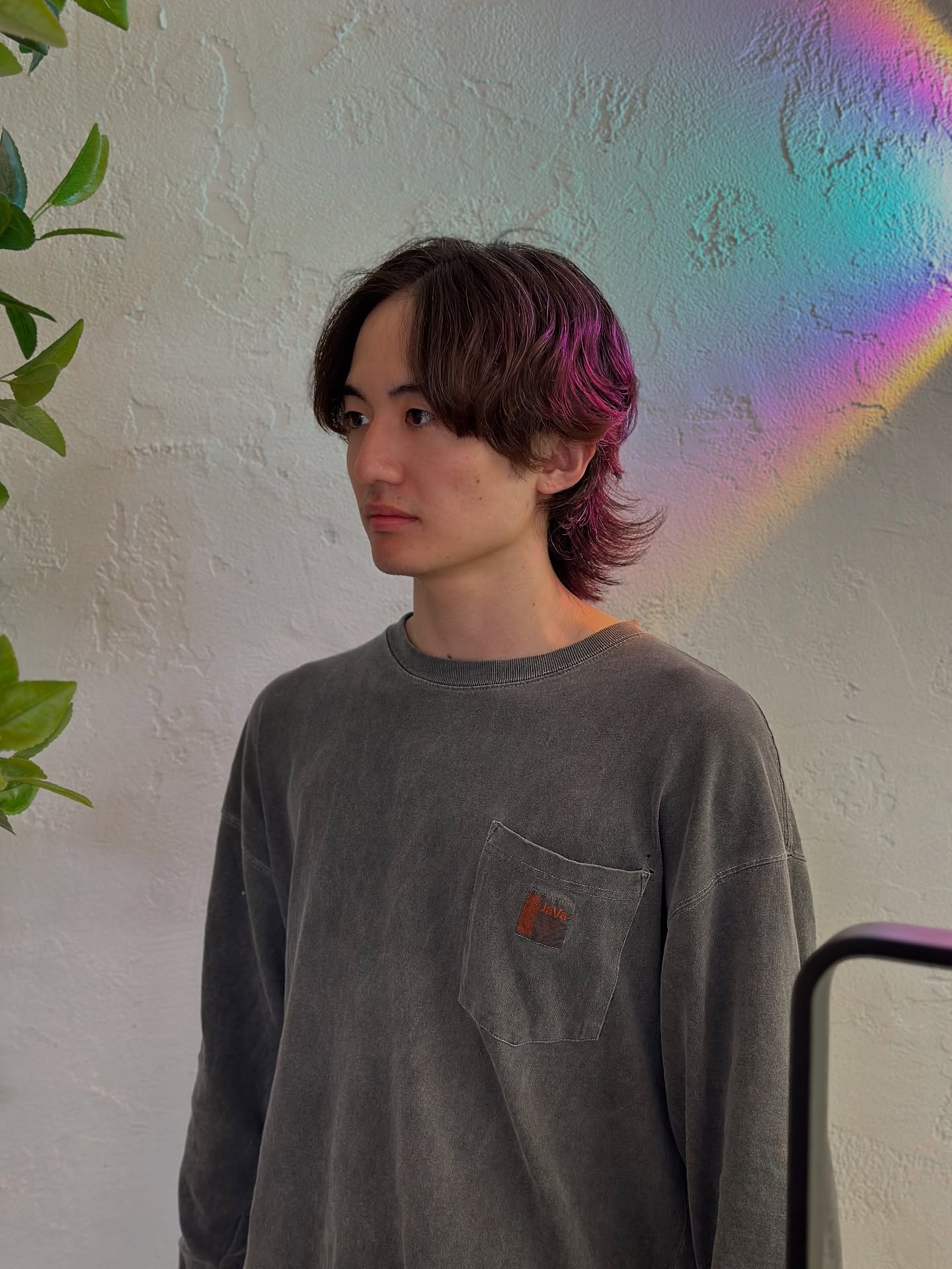 Purple colour highlight